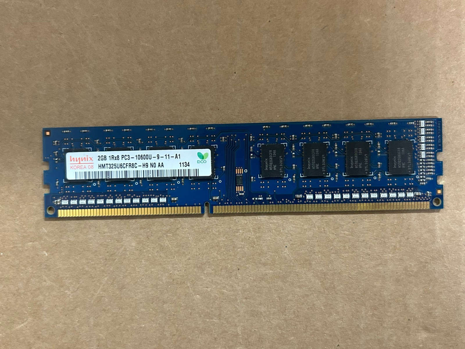 Genuine Hynix HMT325U6CFR8C-H9 Computer Memory 2GB 1Rx8 PC3-10600U-9-11-A1