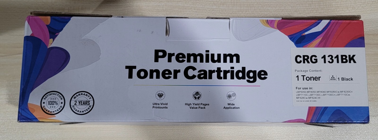 LxTek CRG-131BK Premium Black  Toner Cartridge - Brand New CHEAP TONER