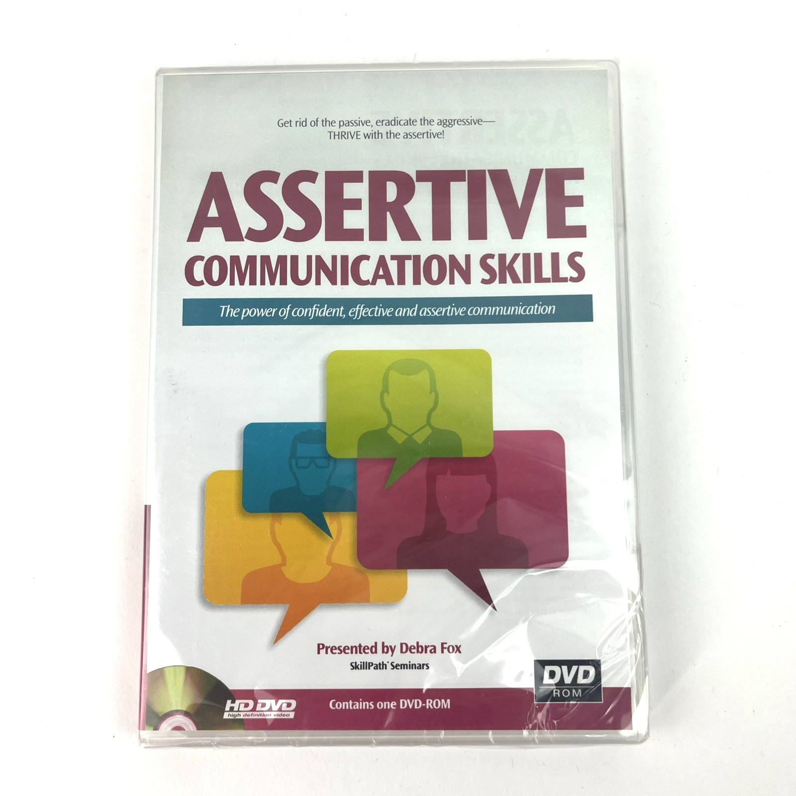 Assertive Communication Skills (DVD) New Sealed - Great Training - Sealed