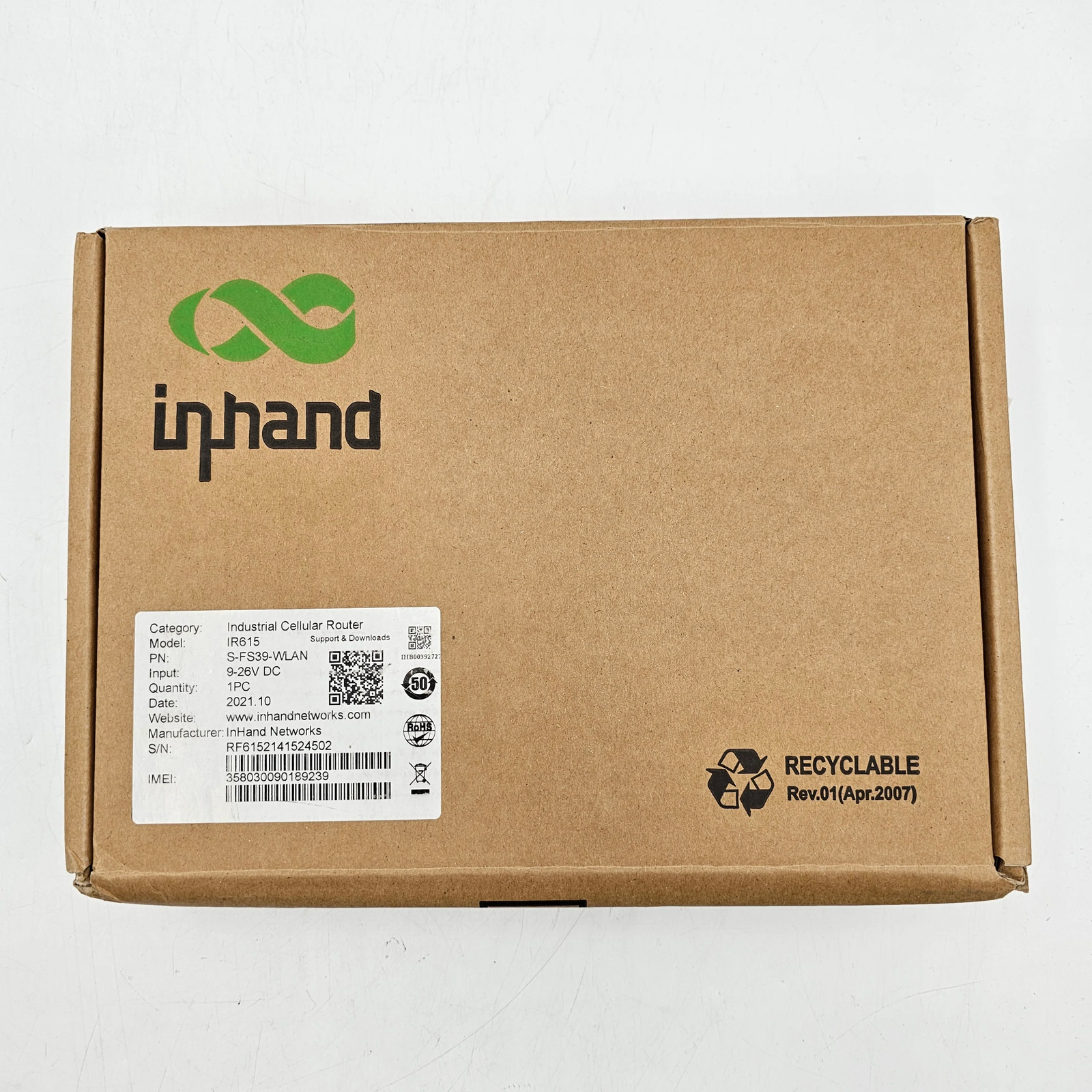 Inhand Industrial Cellular Router WiFi 4 S-FS39-WLAN CAT 6