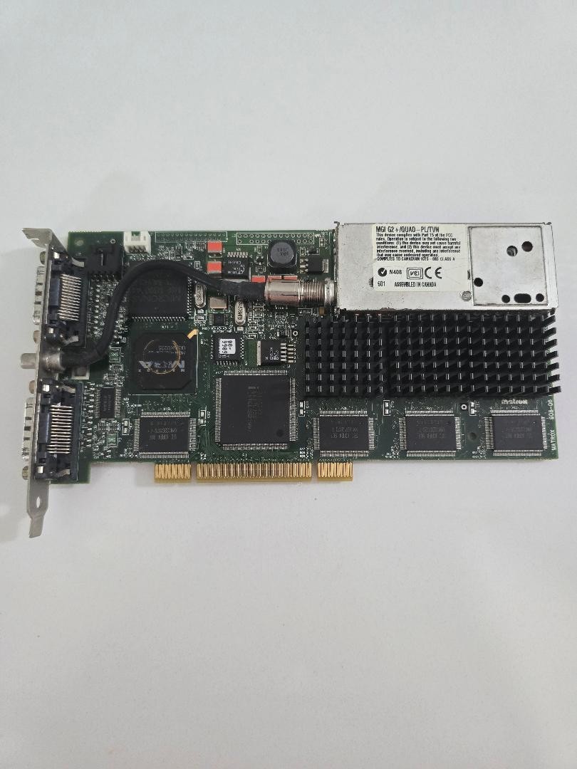Video Graphics Card Matrox MGI G2+/QUAD-PL/TVN 908-06 G200 MMS