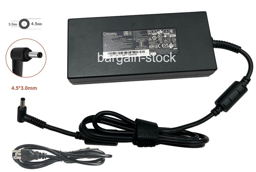 Original 20V 240W AC Adapter Charger For MSI Pulse 17 B13VGK-888US Power Supply