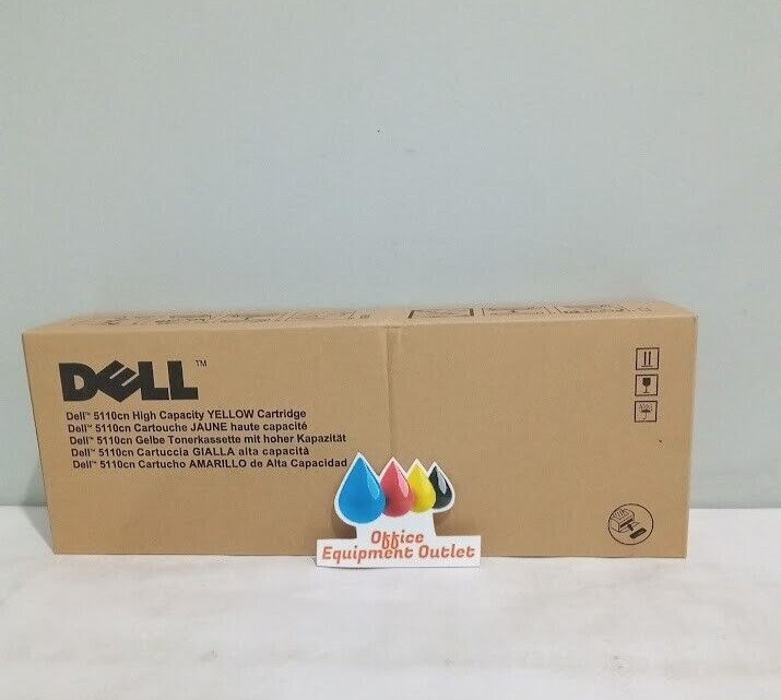Dell JD750 High-Yield Toner Cartridge – Yellow