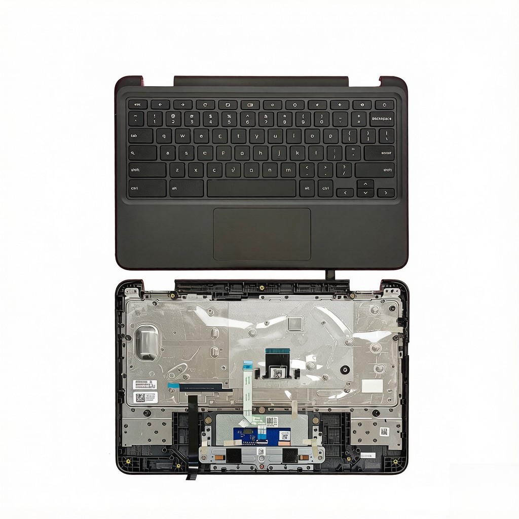 For Dell Chromebook 3100 Laptop Palmrest w/Keyboard&Touchpad 09X8D7 9X8D7 0DTMM7
