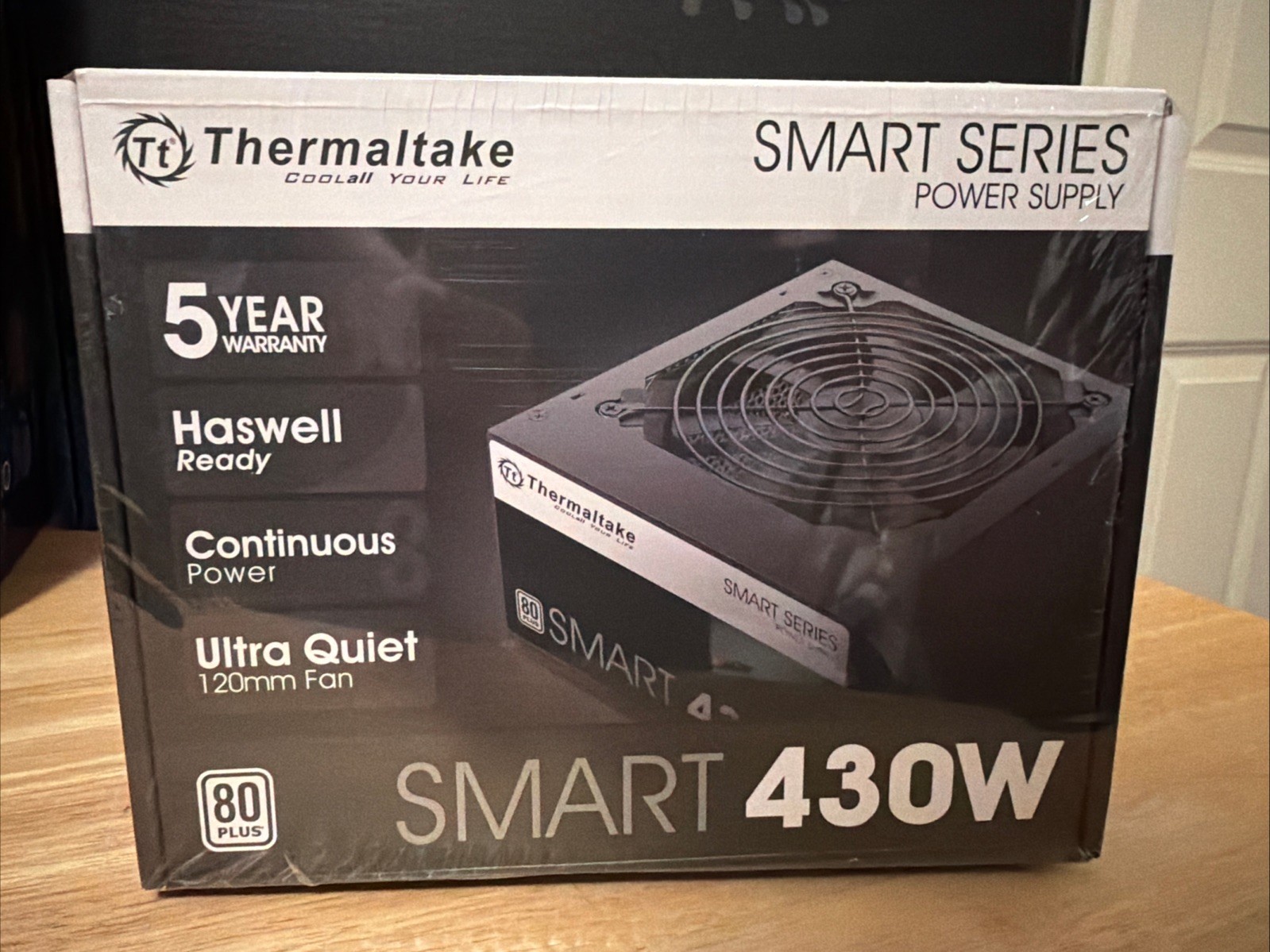 Thermaltake PSU Power Supply Smart Series Ultra Quiet 430W 80 Plus SEALED