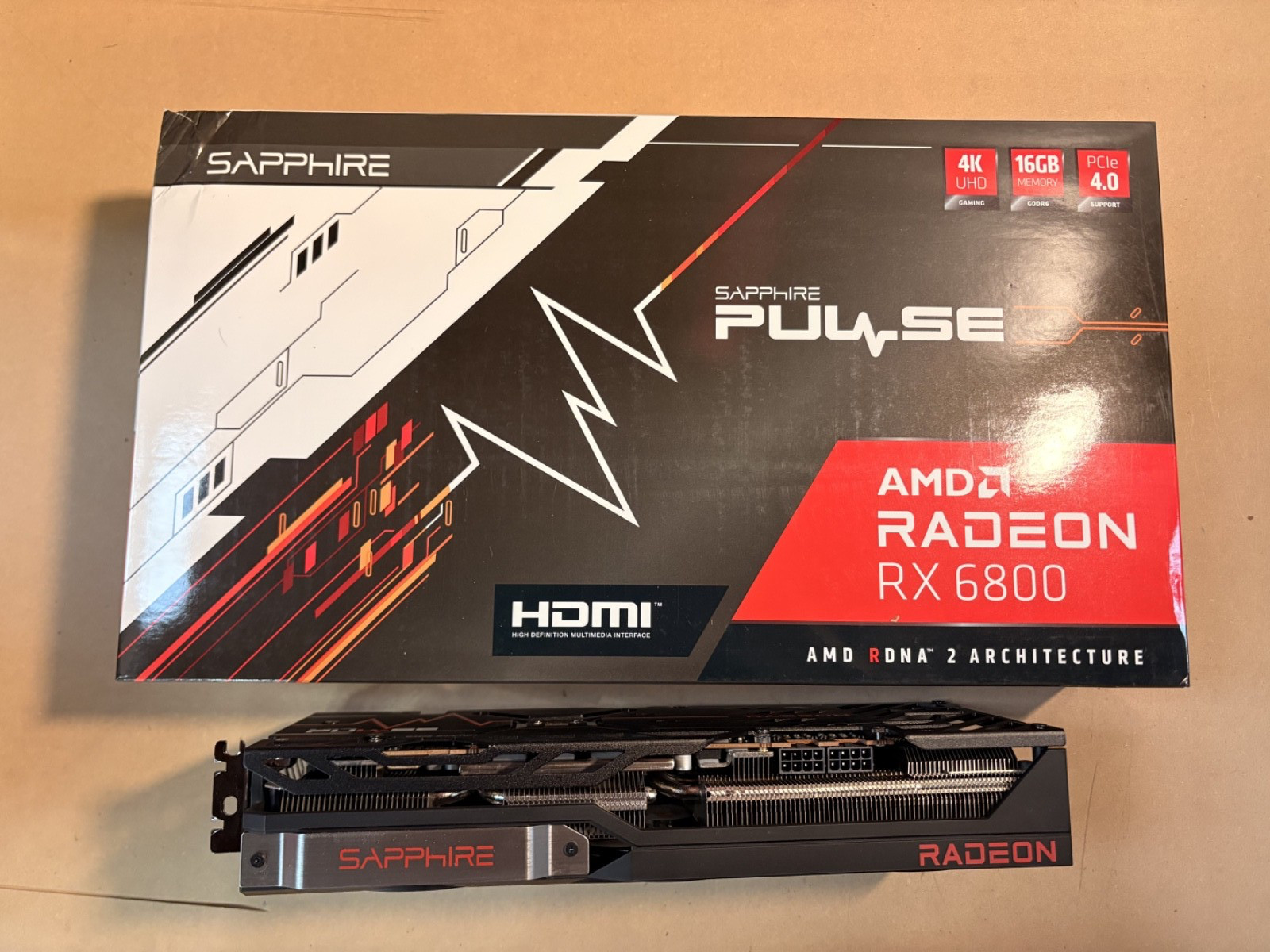 SAPPHIRE PULSE AMD Radeon RX 6800 16GB GDDR6 Graphic Card