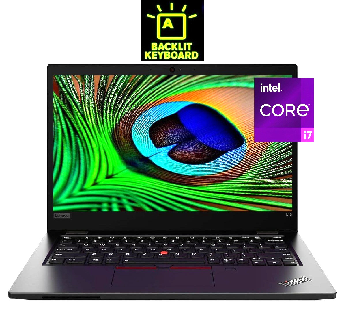 13.3" FHD Lenovo ThinkPad Laptop PC: Intel i7-10510U (16GB RAM, 256GB NVME SSD)