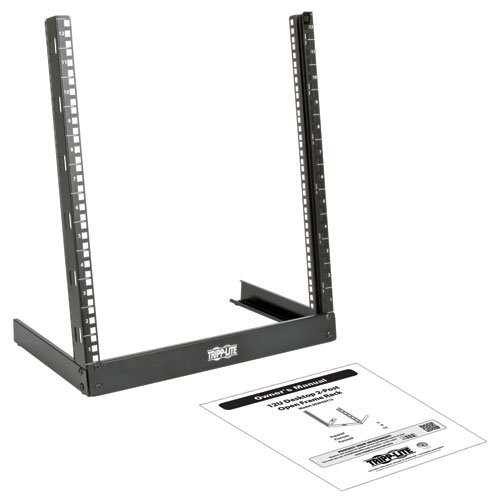 Tripplite SR2POST12 12U 2-Post Open Frame Rack Black