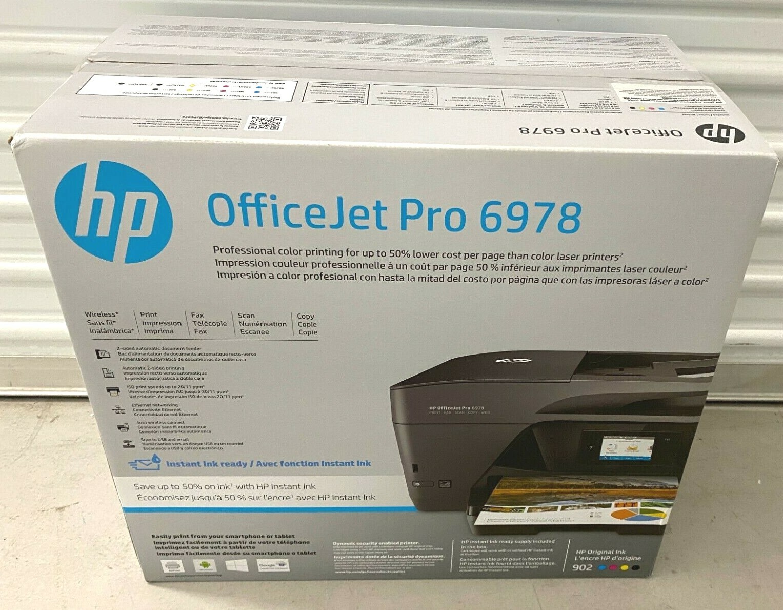 Brand New HP OfficeJet Pro 6978 Wireless All-In-One Printer