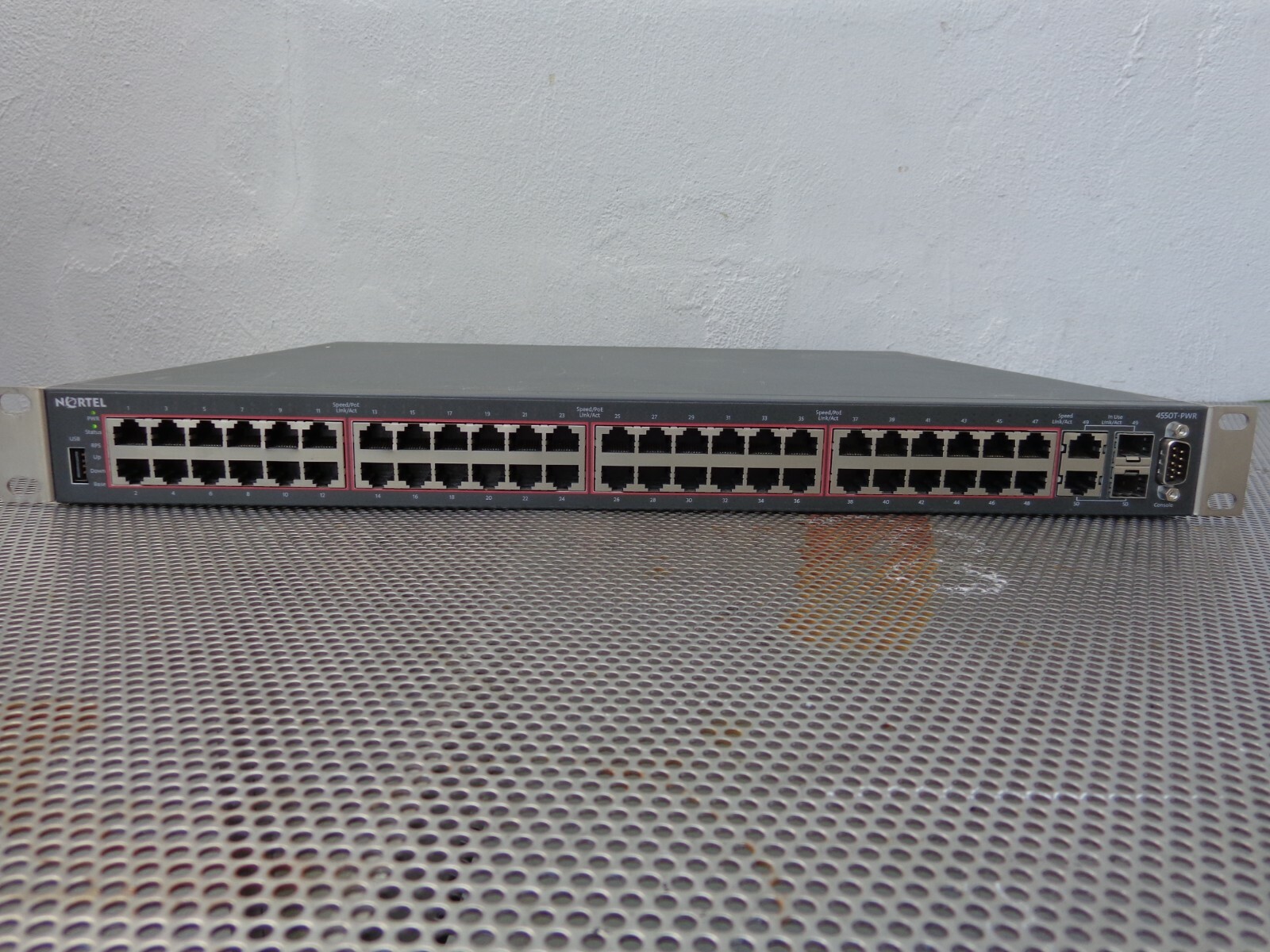 Nortel Networks 4550T-PWR AL4500A12-E6 48-Port PoE Routing Switch Avaya