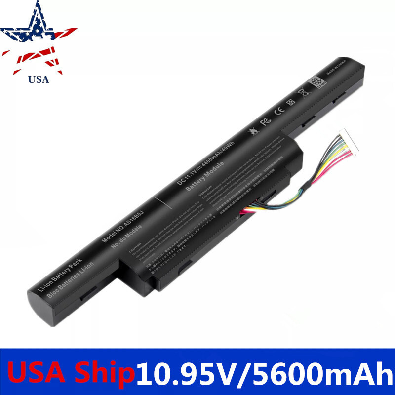 USA 5600mAh AS16B8J AS16B5J Battery For Acer Aspire E5-575G 573G