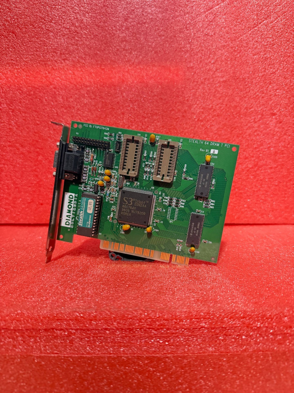 Diamond Multimedia Stealth 64 DRAM T PCI Video Card S3 Trio64
