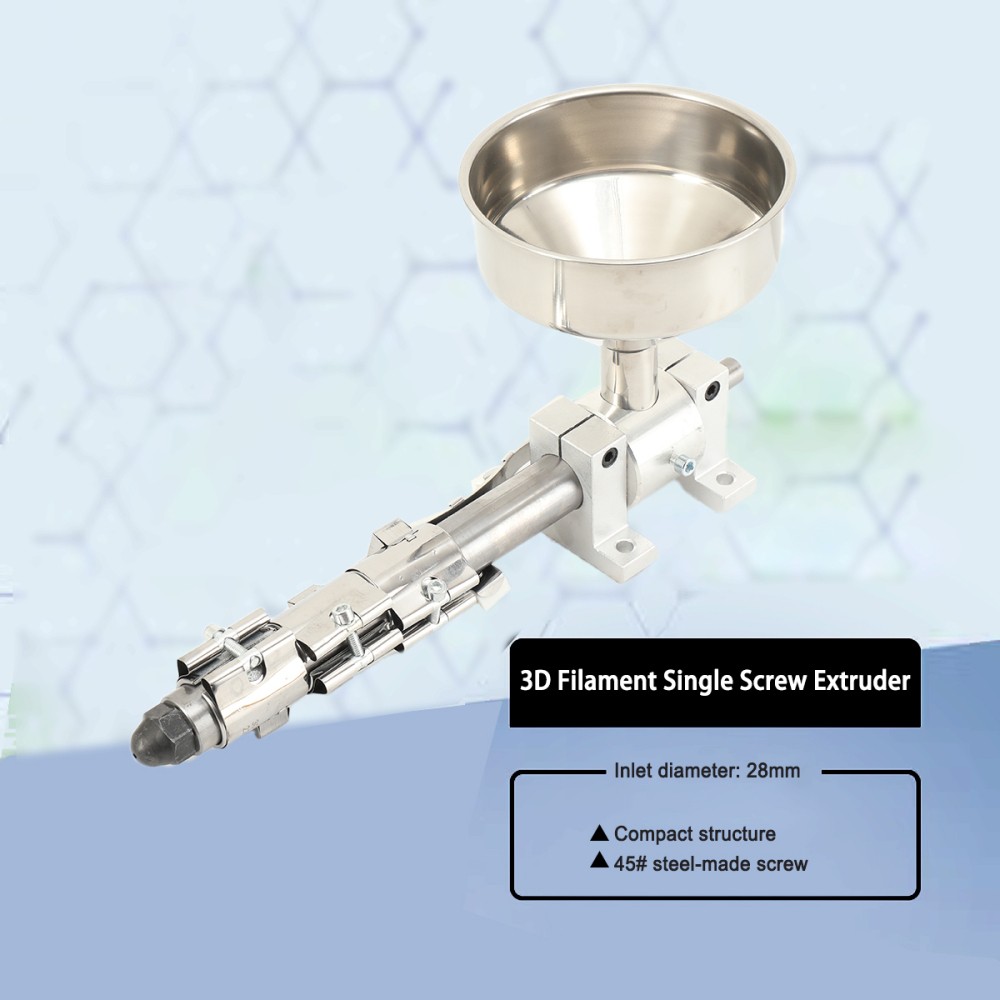 3D Filament Single Screw Extruder Plastic Extrusion Processing Machine US