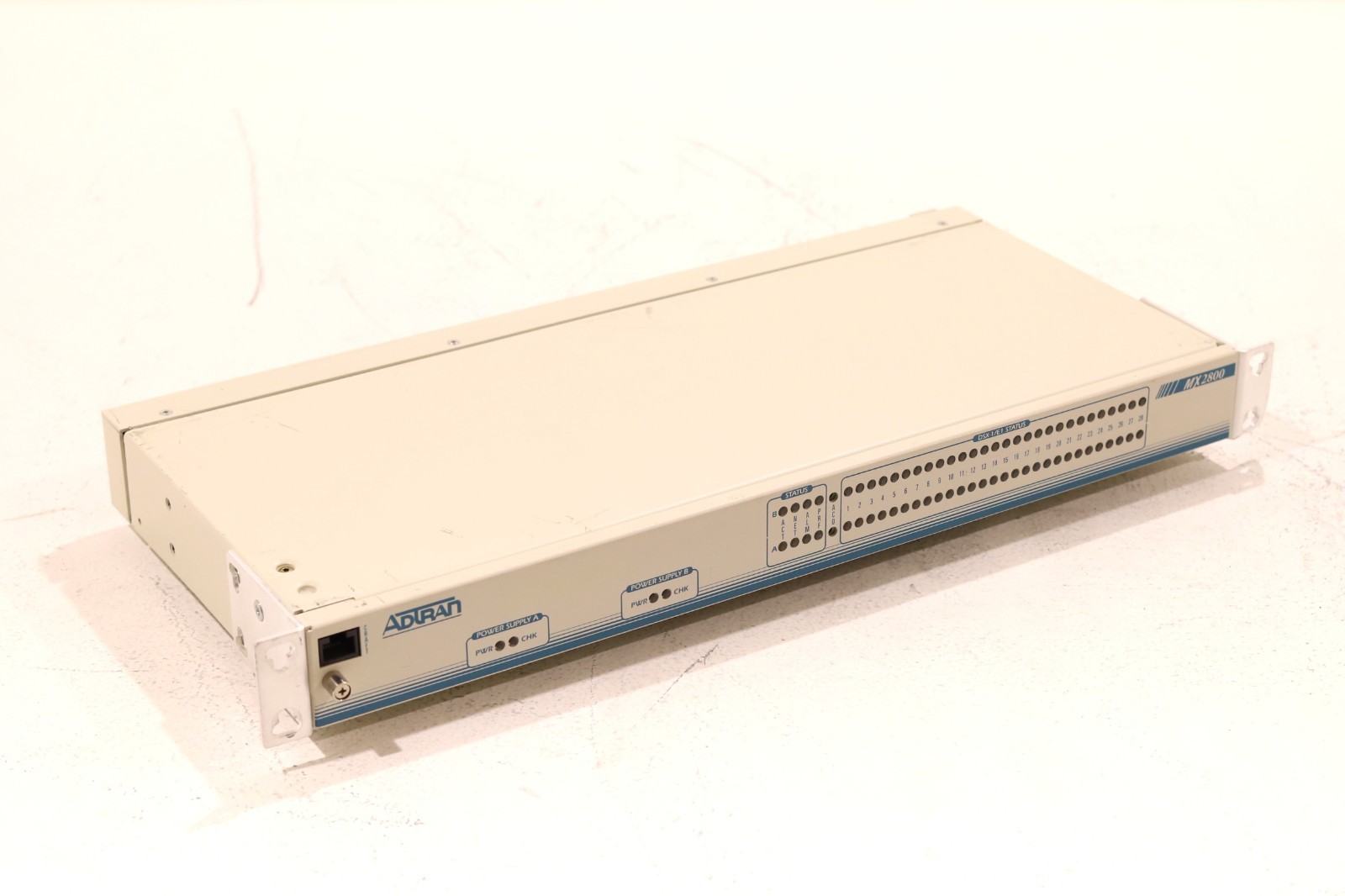 Adtran MX2800 Multiplexer Network Router with Ears P/N: 1200290L1 Tested Working