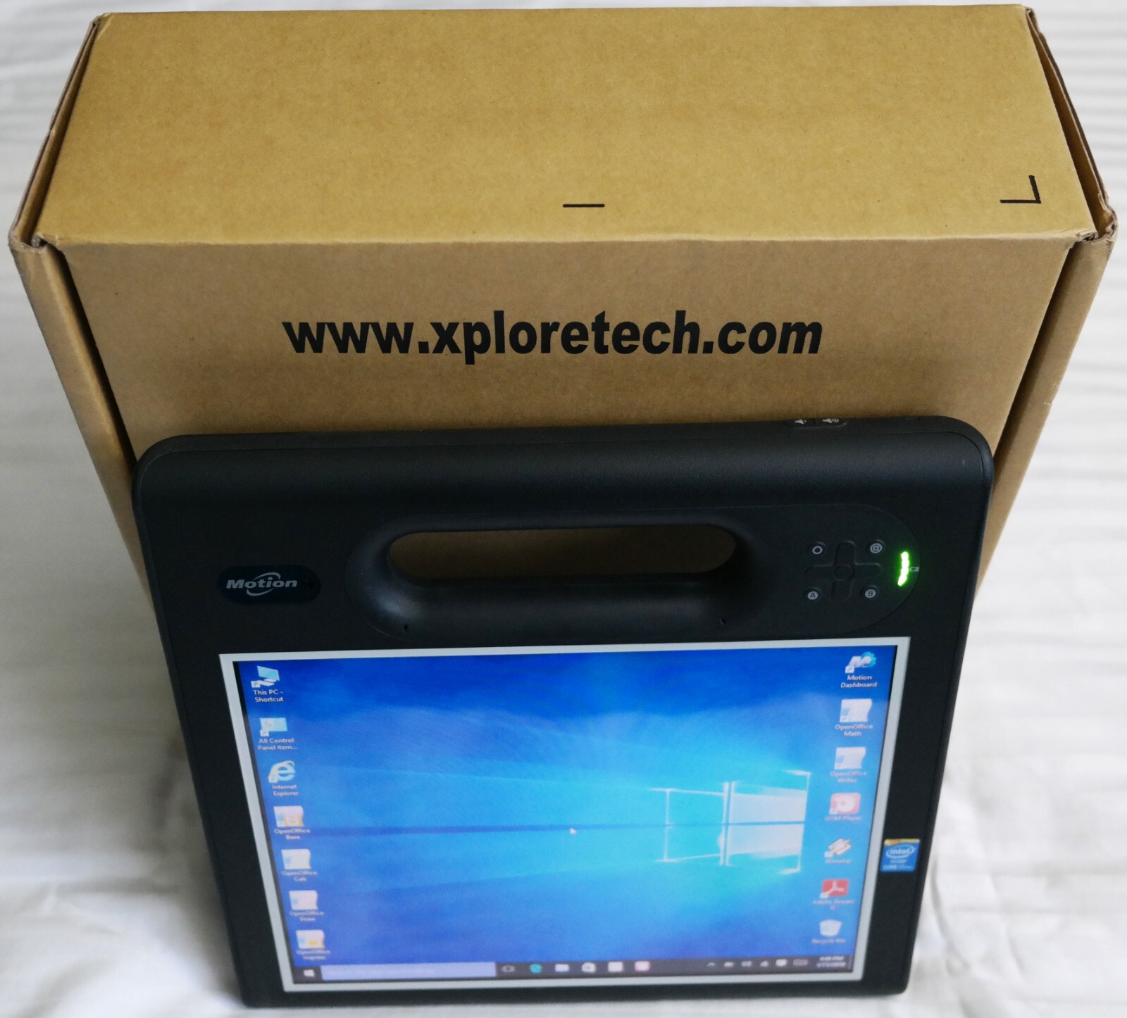 Motion Computing F5/F5m Core i7 2.60GHz-(3.20Hz) 8GB 256GB SSD XGA LED w/Gobi 5K