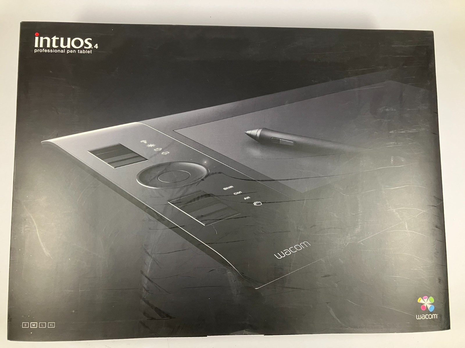 Wacom Intuos 4 Professional Graphing Tablet Wired USB with Accessories PTK-640