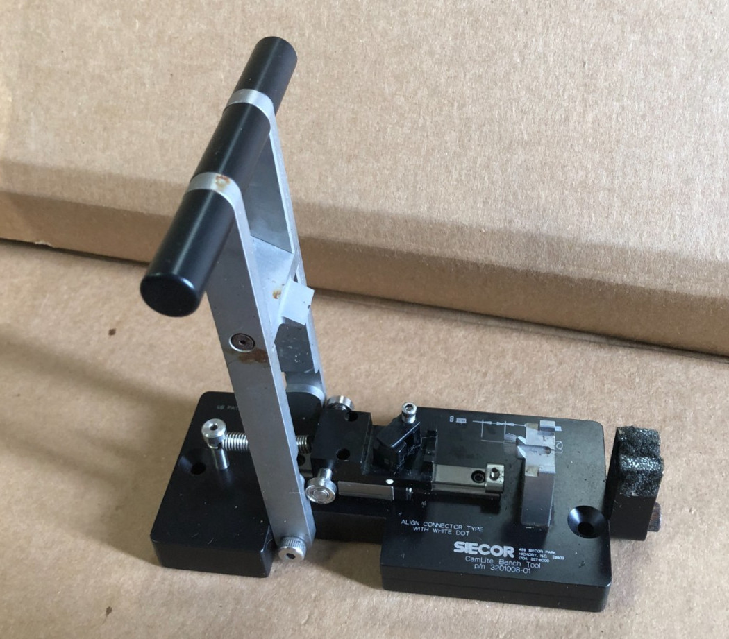 Siecor Camlite Bench Tool Fiber Optic Cable Tool P/N 3201008-01
