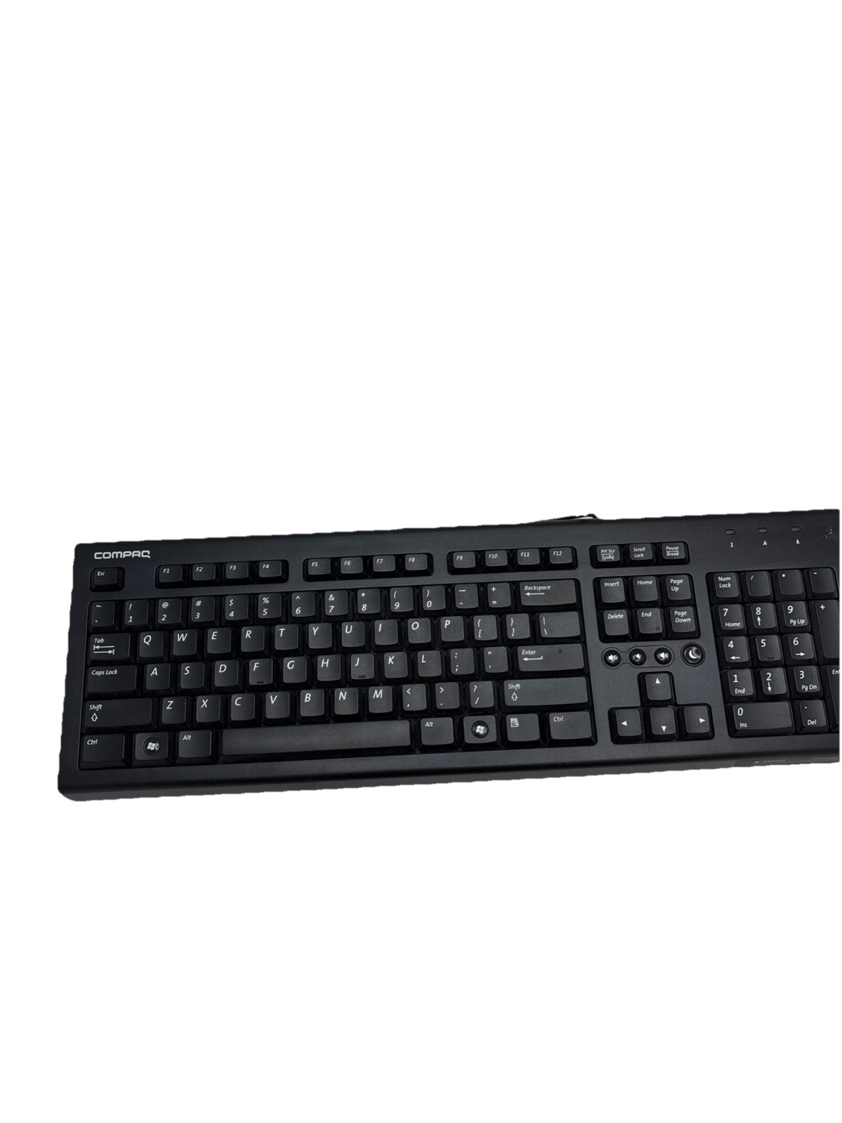COMPAQ Wired USB Slim Keyboard PR1101U, TESTED
