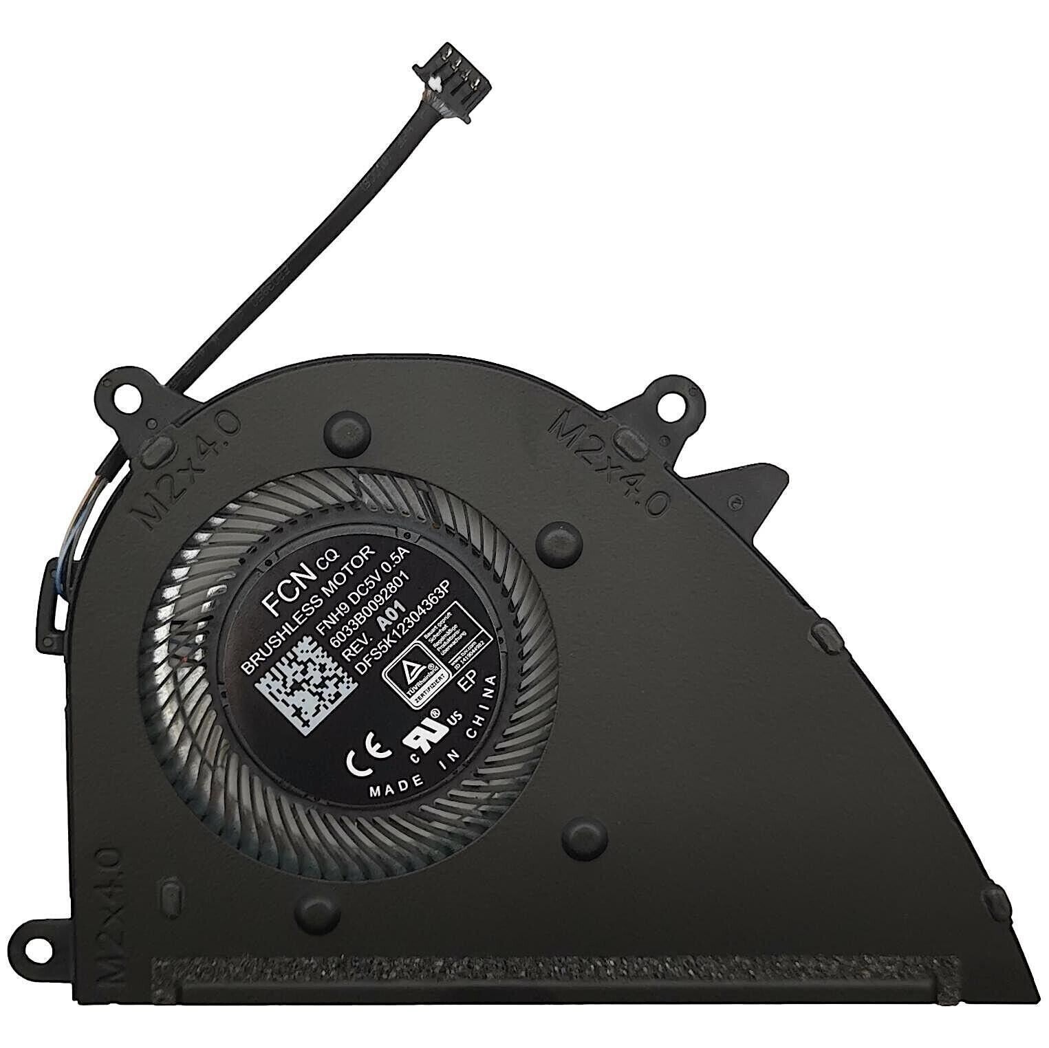 For HP 17-cn1004cy 17-cn1005cy 17-cn1007cy 17-cn1008cy Laptop CPU Cooling Fan