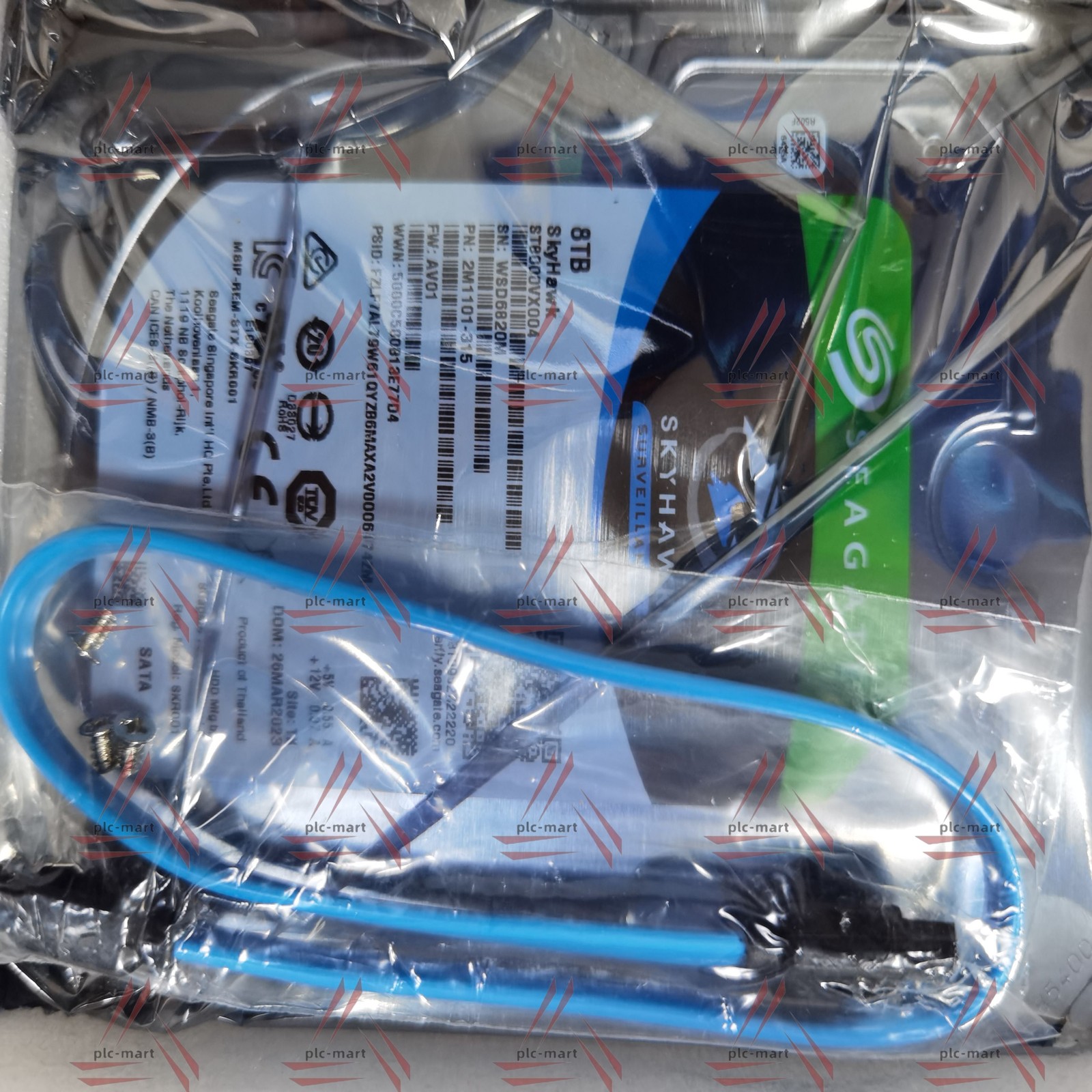 1PC 1 year warranty NEW Seagate ST8000VX004 