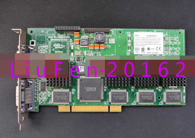 1PC Used MATROX 908-07 REVA MGI G2+/QUADP-PL/7 Acquisition card