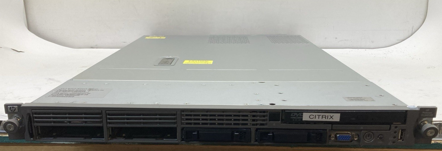 HP Proliant DL360 G5 HSTNS-2105 Rack Server - Boots to Bios