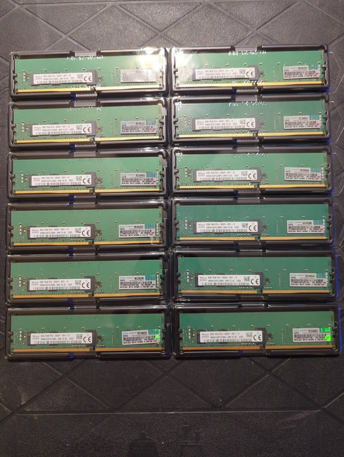 P03049-091 HPE SK Hynix 8GB 1RX8 PC4-2933Y-RD1-12 SMART MEMORY P00918-B21