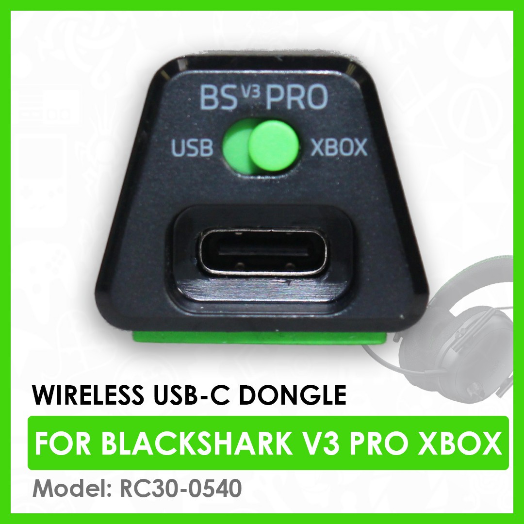 Genuine Razer USB-C Hyperspeed Dongle For Razer Blackshark V3 Pro XBOX | Black