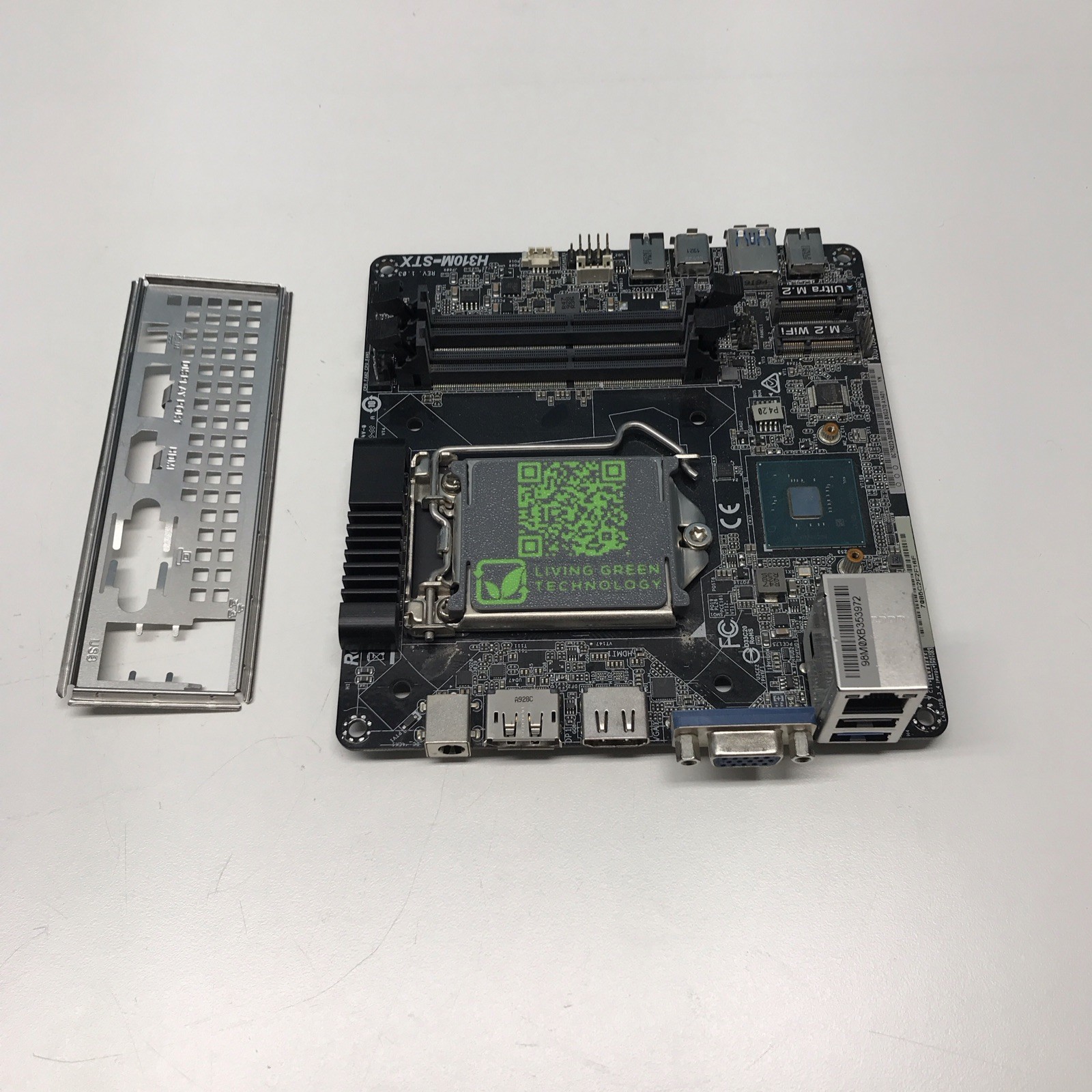 ASRock H310M-STX Motherboard - Functional Good Condition