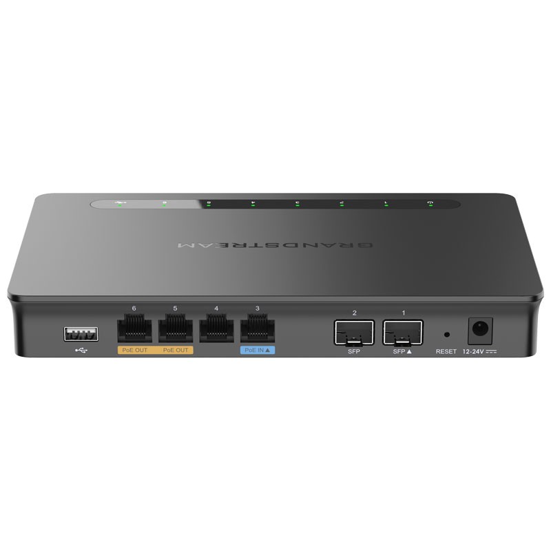 Grandstream GS-GWN7002 Multi-WAN Gigabit VPN Router, 4x GbE, 2x 2.5G SFP