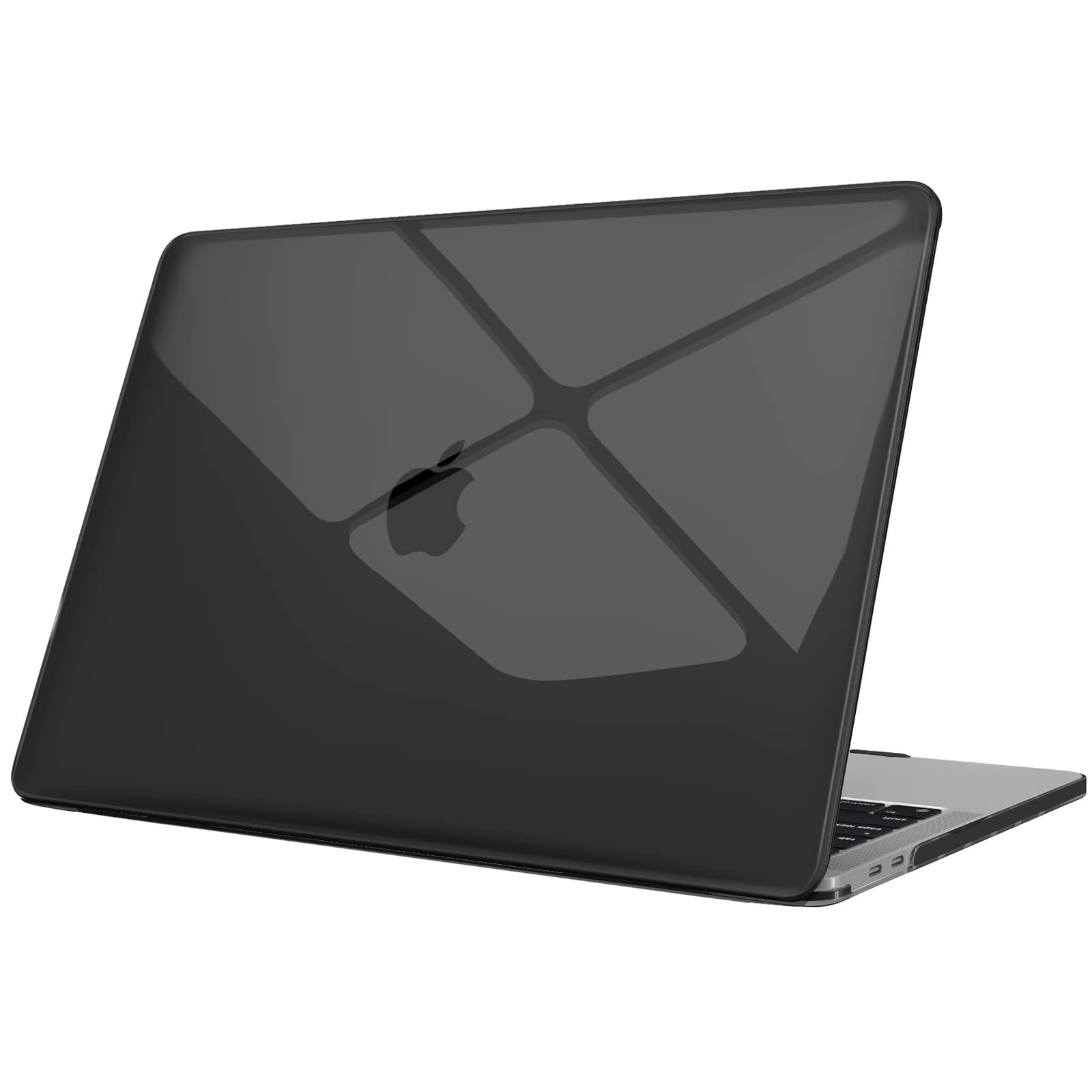 Hard Shell Case for MacBook Pro 13 Inch, Crystal Black