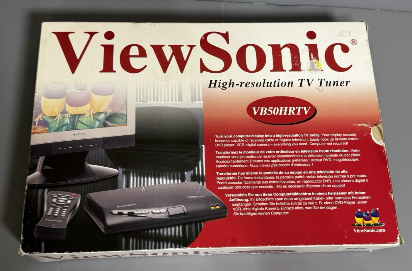 ViewSonic VB50HRTV High-Resolution TV Tuner VSACC23126-1M