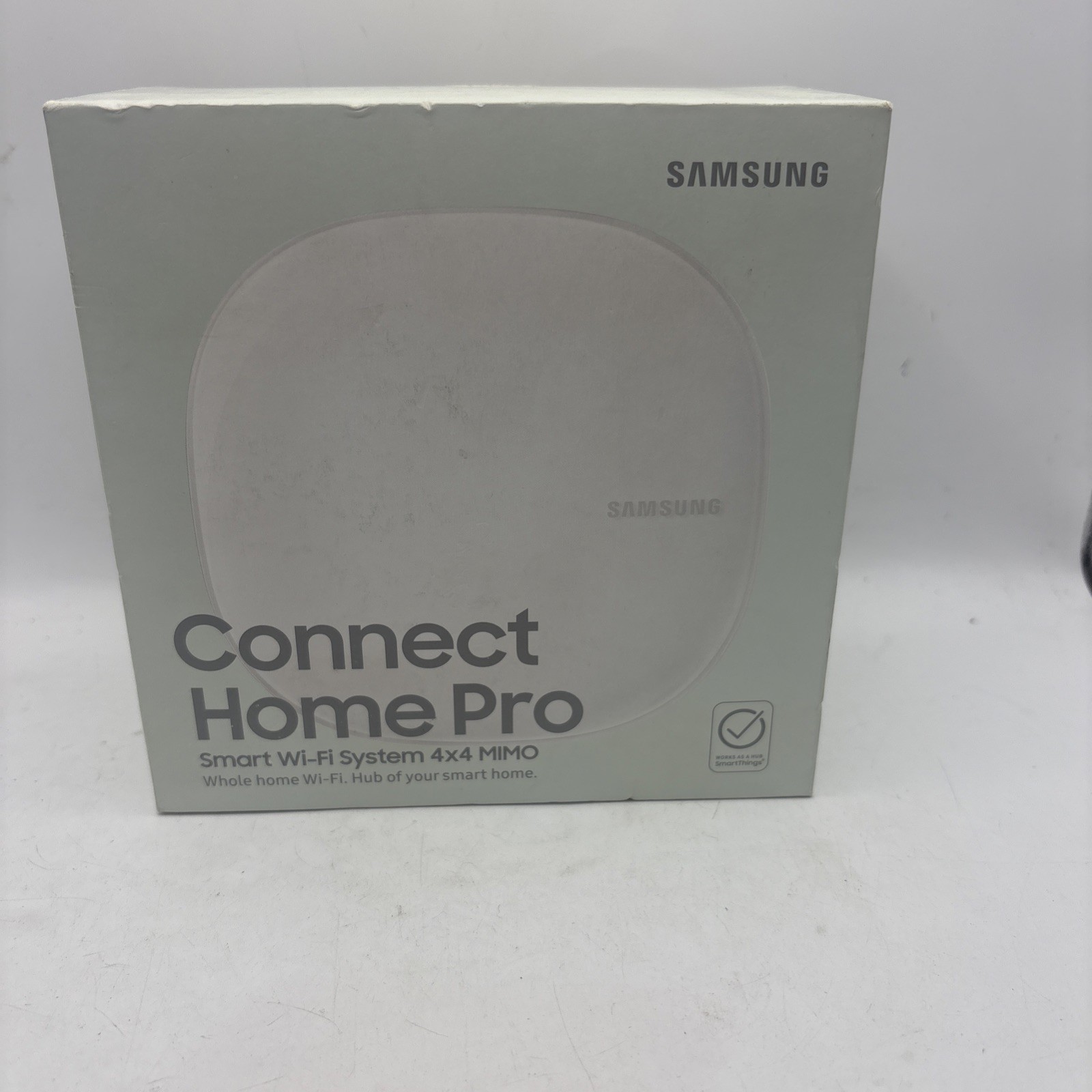 Samsung Connect Home Pro Smart Wi-Fi System Mesh Router 4x4 MIMO Hub New Open Bo