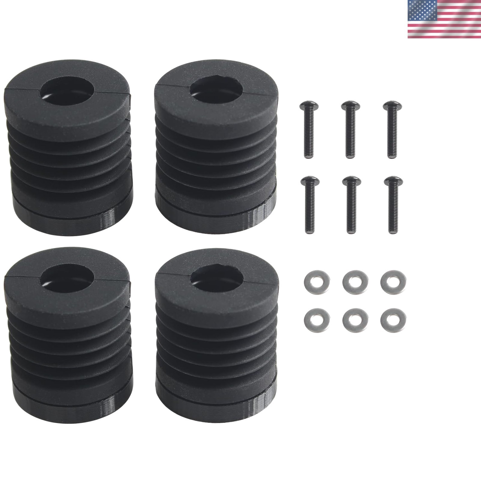 3D Printer K1-Max Accessories - Upgraded Rubber Feet - Anti-Vibration Foot Pa...