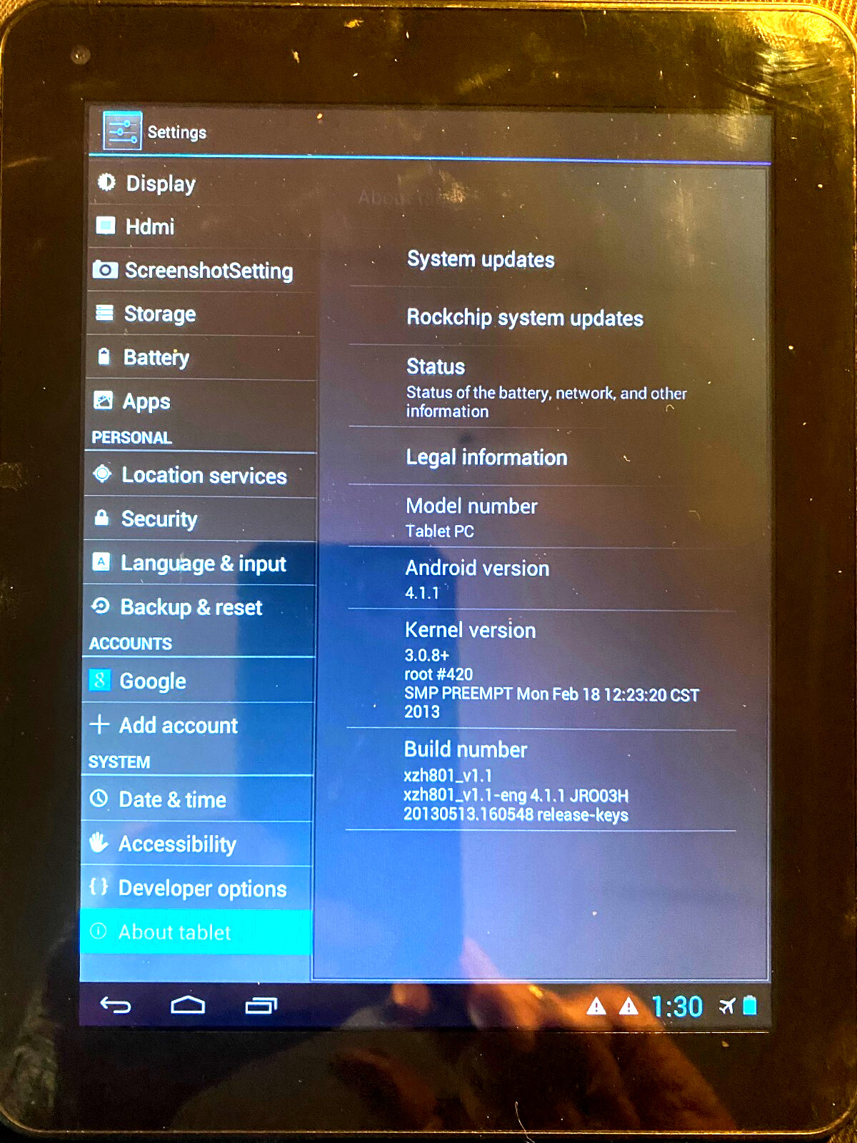PROSCAN 10 inch tablets