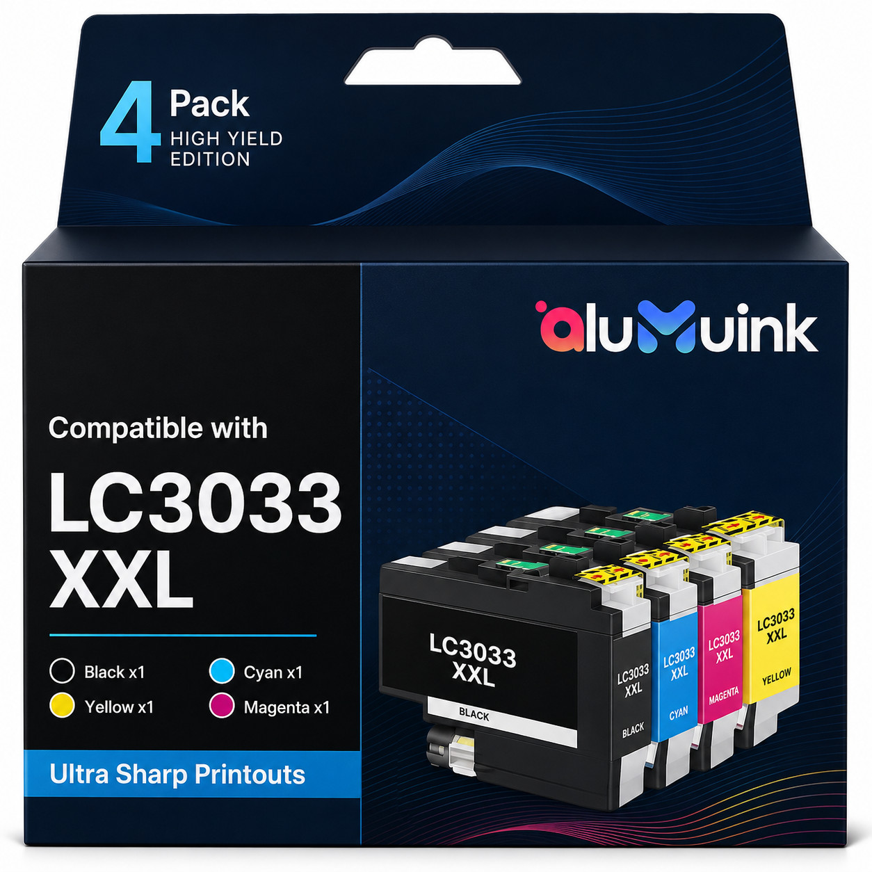 LC3033XXL Ink Cartridge Compatible FOR MFC-J995DW MFC-J805DW MFC-J815 /M/Y/C/B