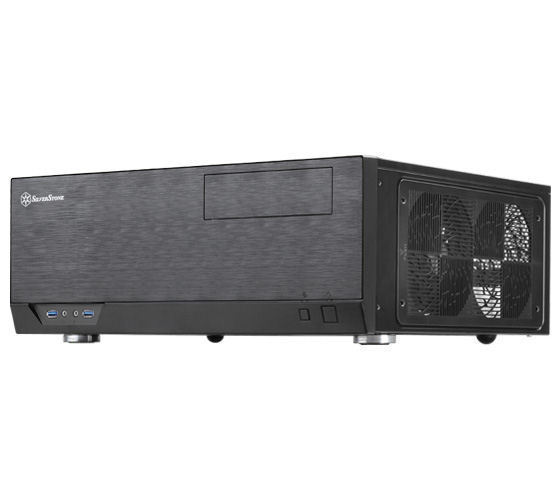 Silverstone SST-GD09B (Black) Grandia Series 358mm Depth HTPC Case