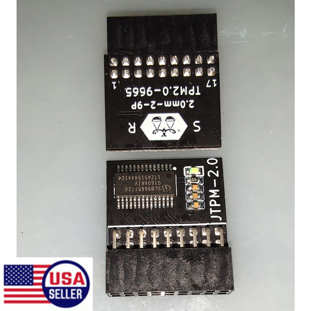 18-1 Pin TPM Security Module Win11 TPM2.0 Module ASRock TPM Module For Infineon