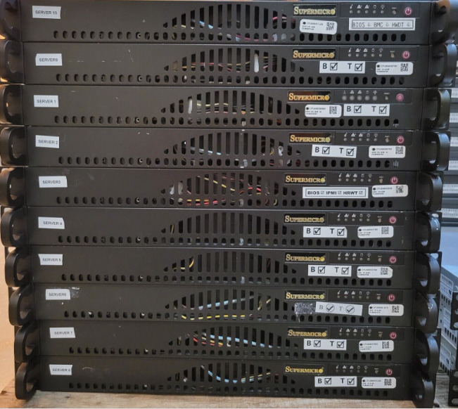 Supermicro - 1U, 2Bay Rackmount Server Chassis - CSE-512L-260B (RAILS INCLUDED)