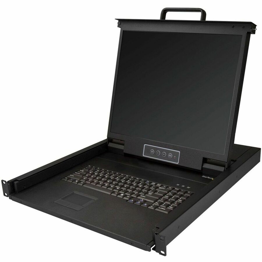 StarTech Rackmount KVM Console - 1U 19" LCD Monitor Single Port VGA KVM Server