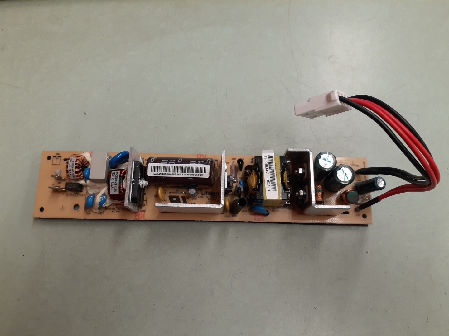 LITEON PA-1600-3-ROHS REV A Power Supply Board