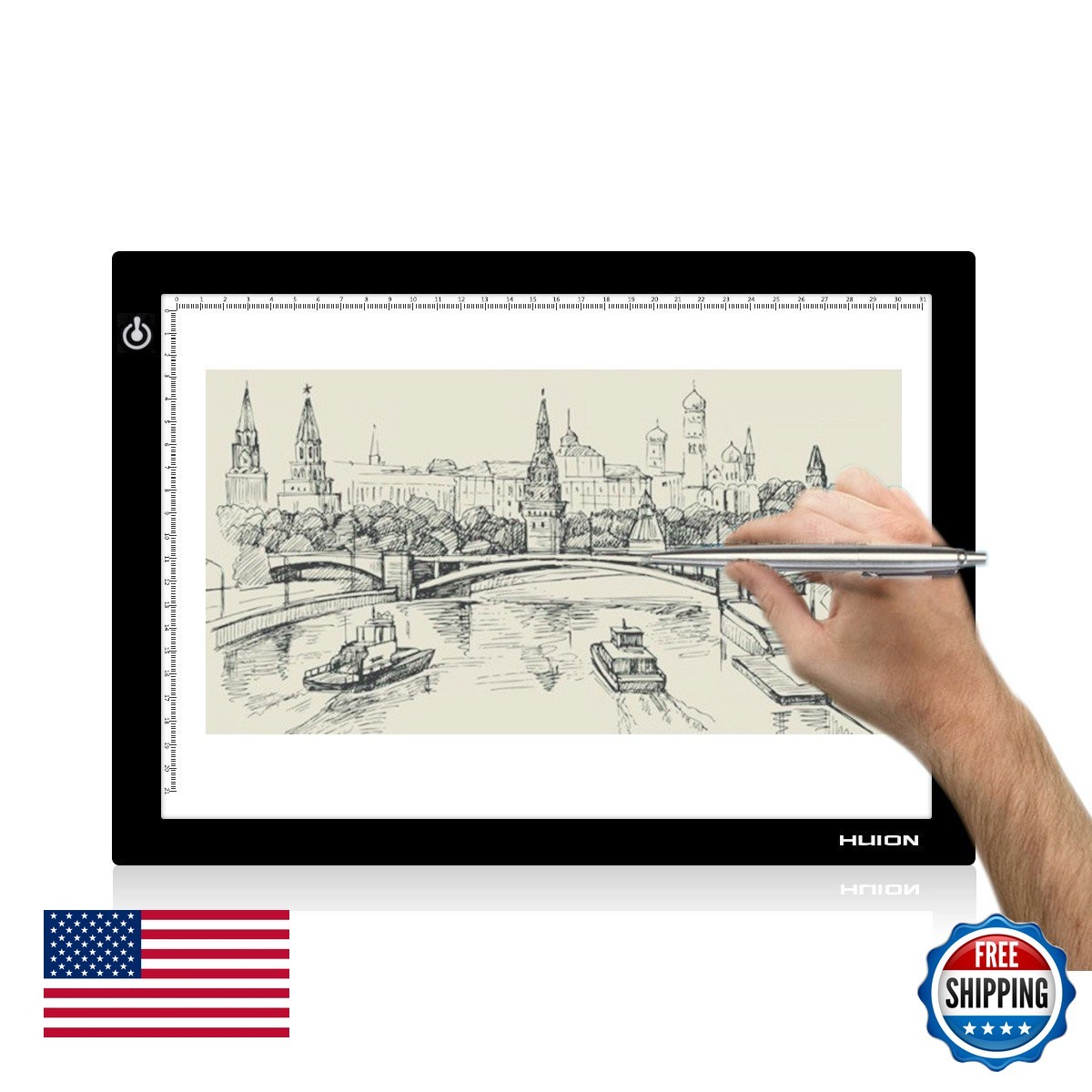 HUION L4S LED Light Box A4 Ultra-Thin USB Powered