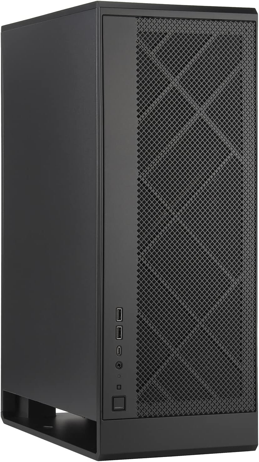 SilverStone Technology Micro-ATX Super Tower Case Black, SST-ALG1MB