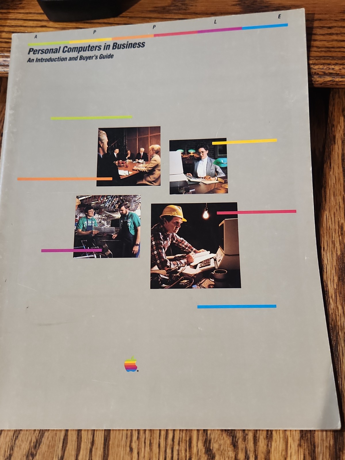 Rare Vintage 1982  Apple Personal Computers In Business Buyer's Guide  Book