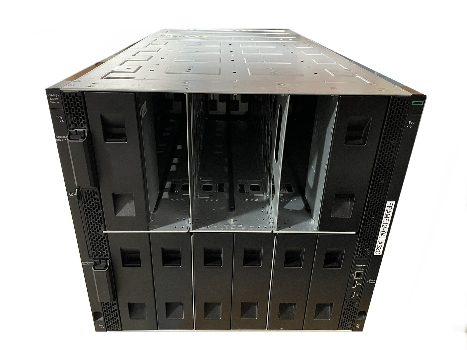 HPE SYNERGY 12000 SYNERGY SERVER FRAME 4x MODULE 10x FAN 6x 2650W PSU