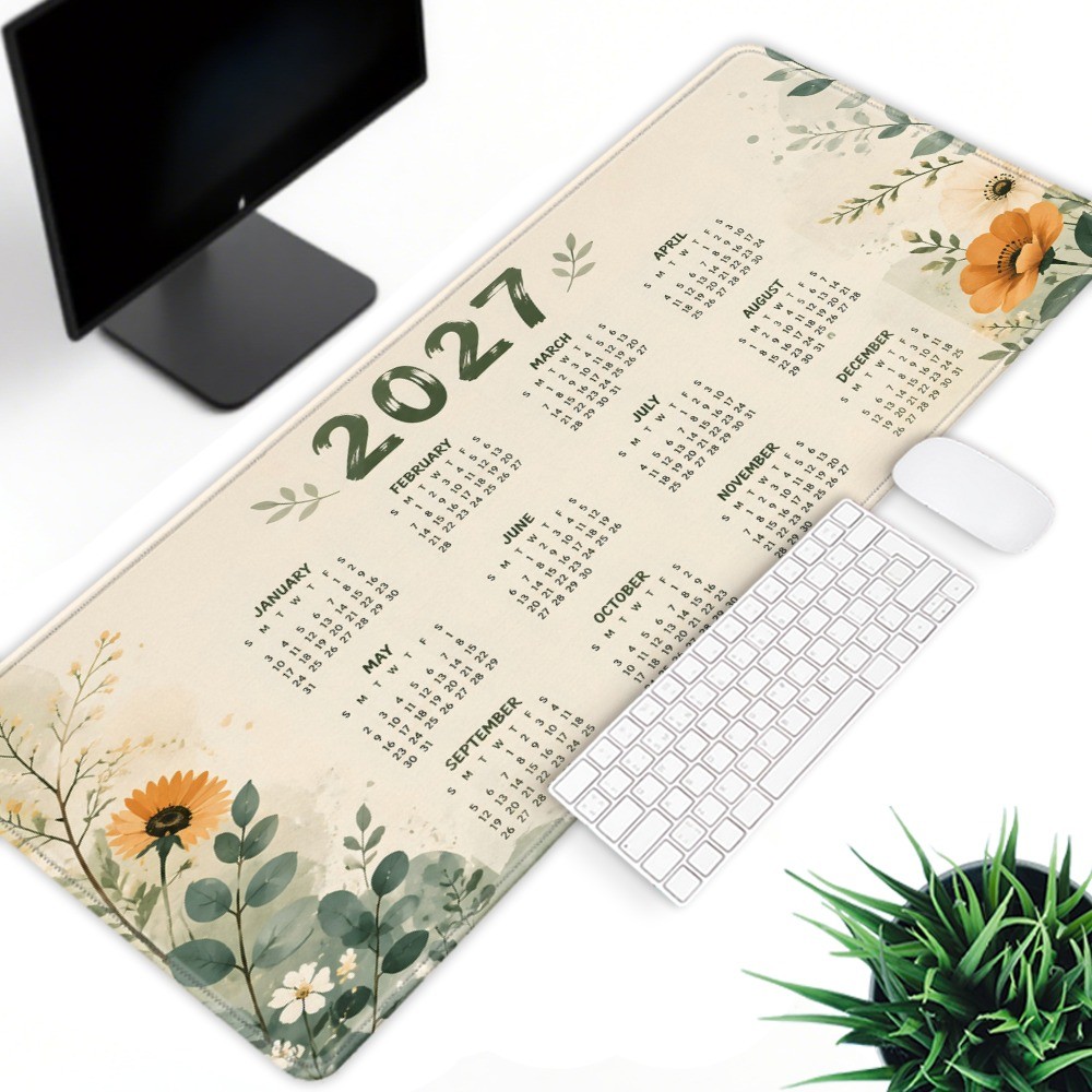 [ Class] 2D Flat Super Big Large Gaming Mouse Pad, Desktop Decoration Desk Pad