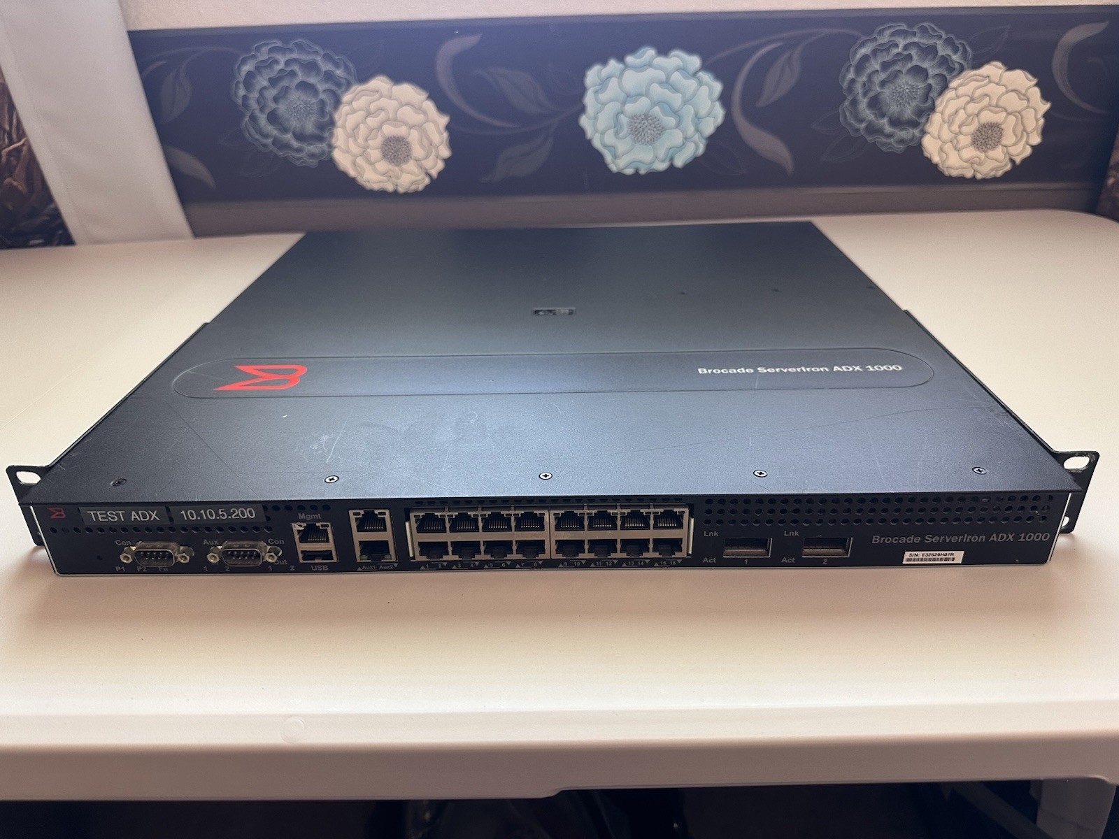 Brocade ServerIron ADX 1000 Rack Mountable Load Balancer 16 WAN RJ-45 ADX Series