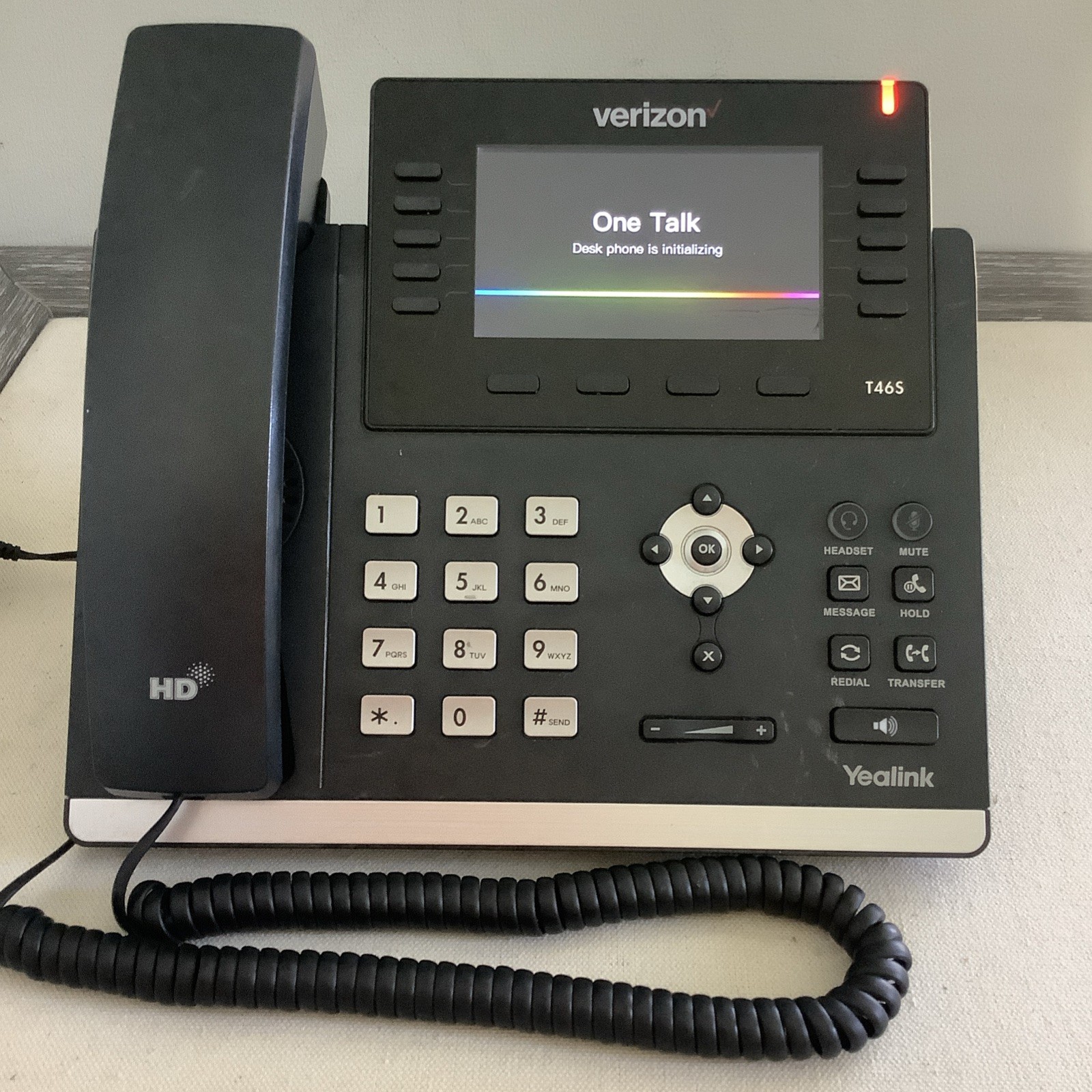 Yealink Verizon SIP-T46S Ultra-elegant IP Business Phone Factory Reset READ