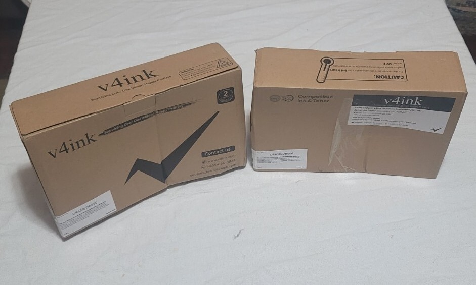 QTY OF 2 - DR630/DR660 Drum Unit BROTHER MFC-L2700DW L2720DW HL-L2340DW L2320D