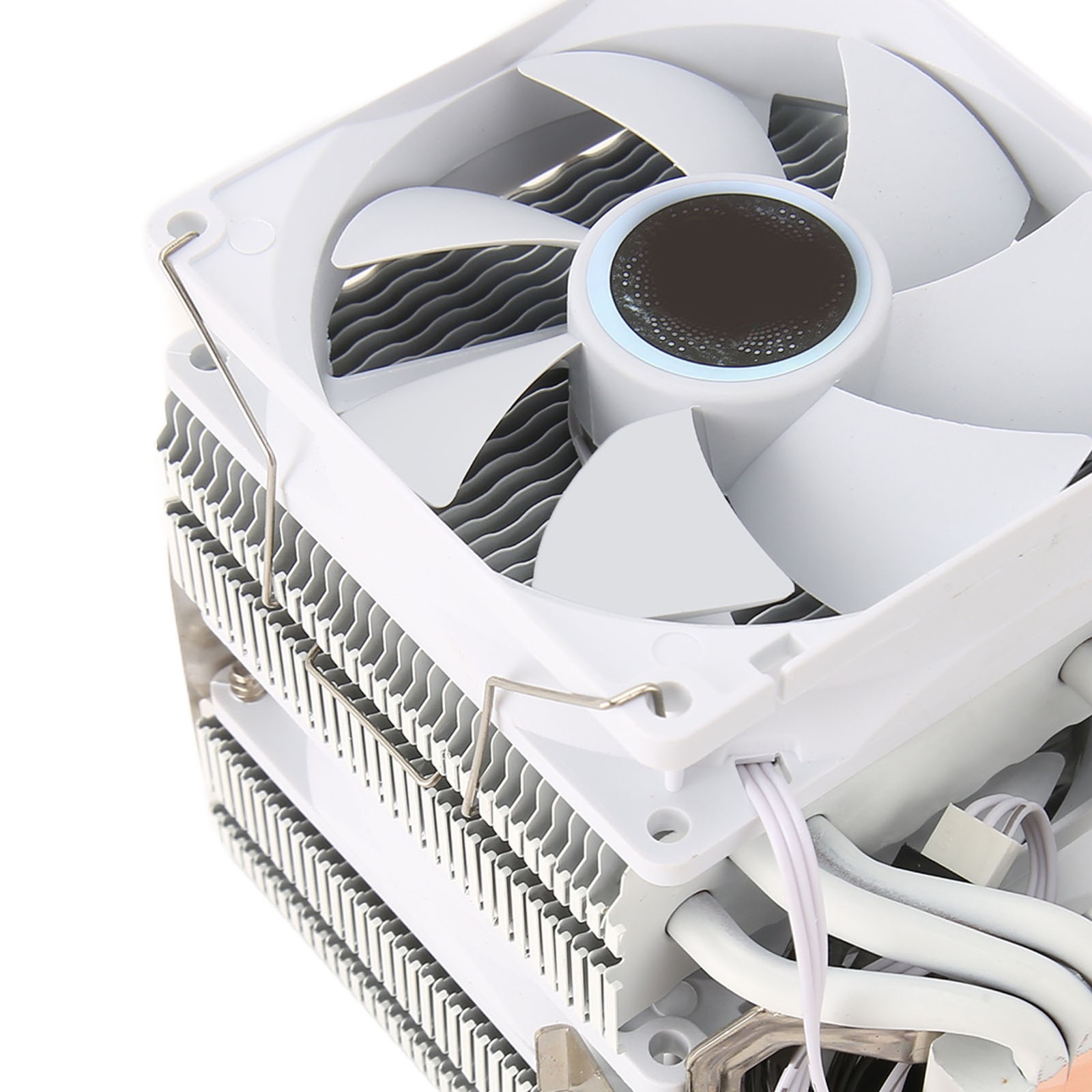 9CM CPU Cooler Dual Tower 6 Copper Heat Pipes Dual CPU Air Cooler Quiet Com DTNV